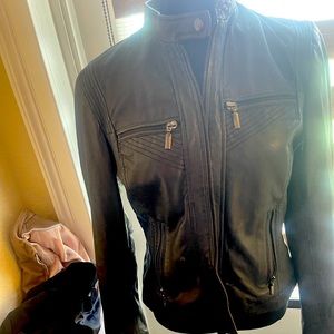 Bernardo leather jacket. Lightly worn